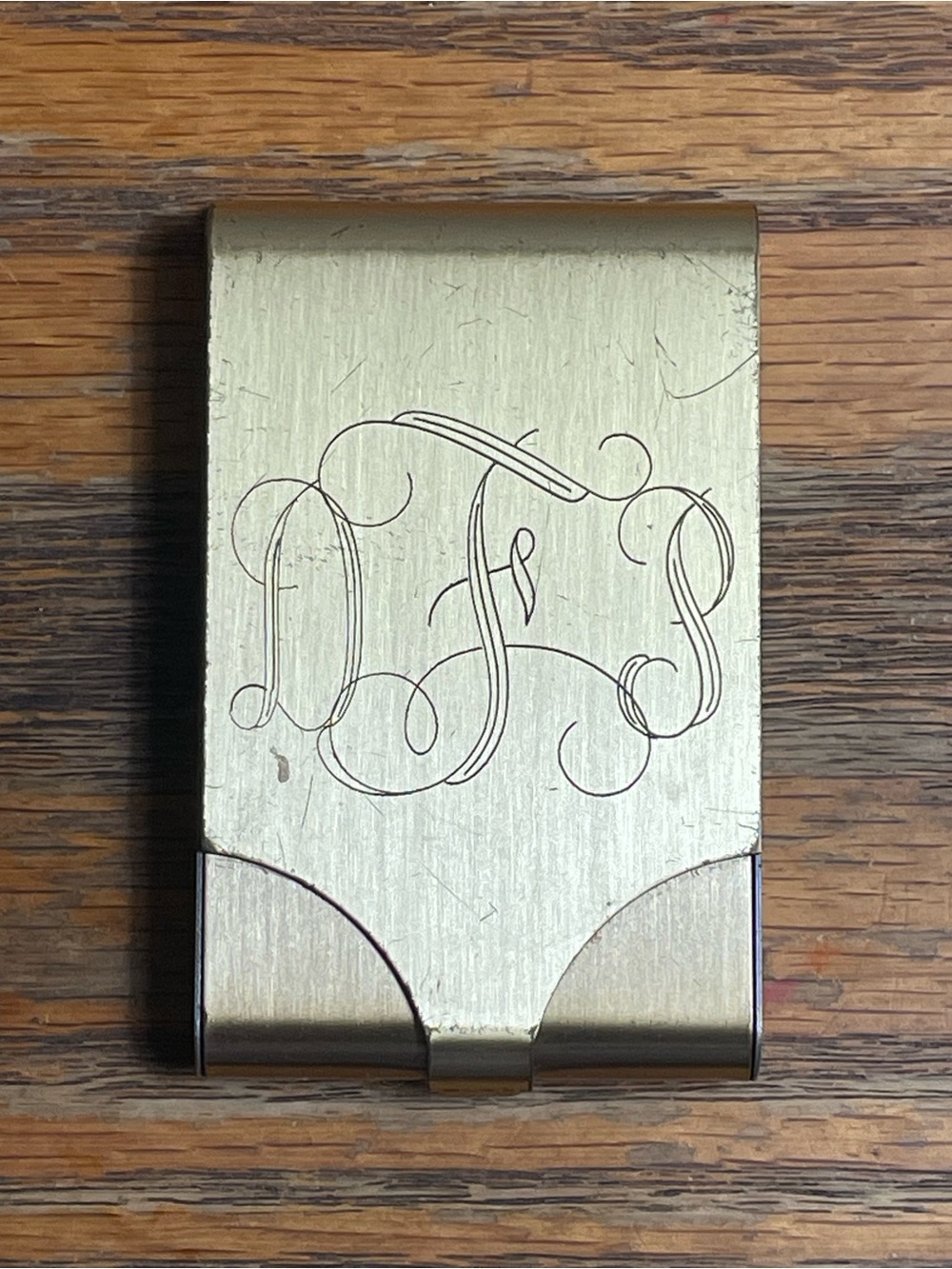 Sweet 'N Low Brass Advertising Promo Pocket Sugar Packet Holder Case